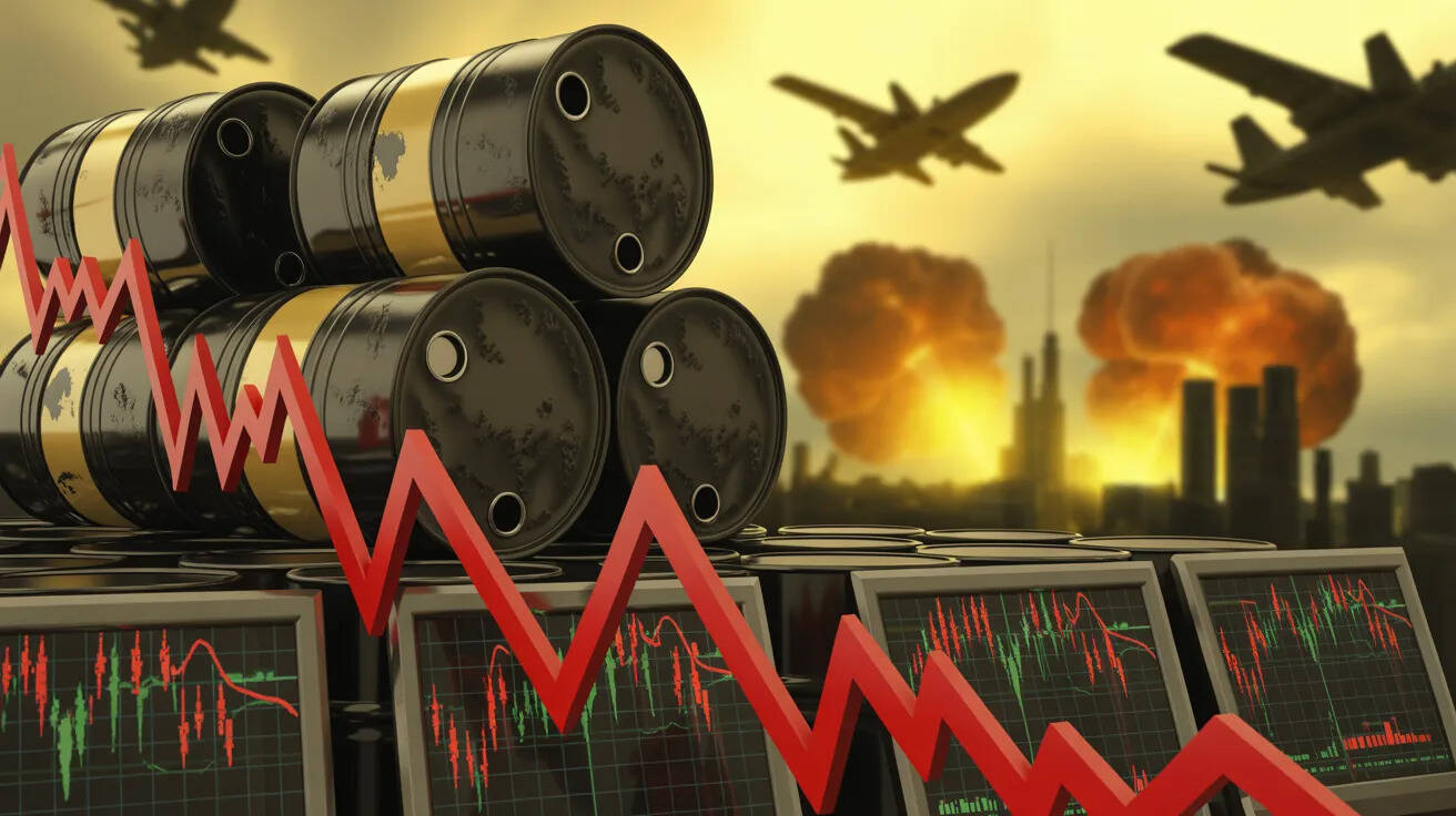 US stock market | Oil shock and war fears jolt global markets ahead of ...