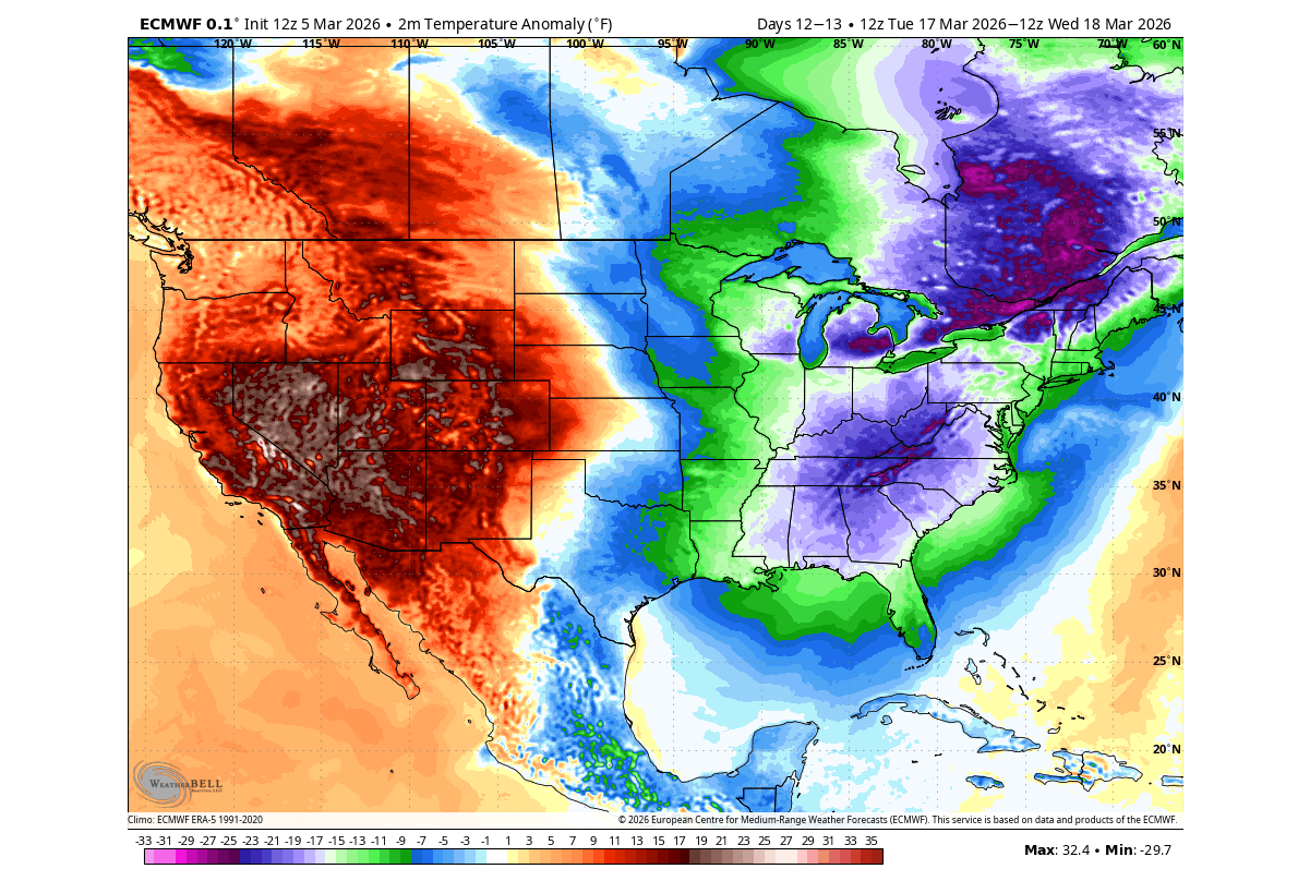 Polar vortex split could bring brutal cold to Northeast. Will it impact NY?