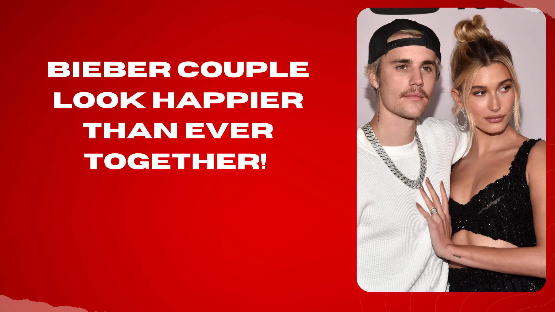 Bieber couple look happier than ever together!