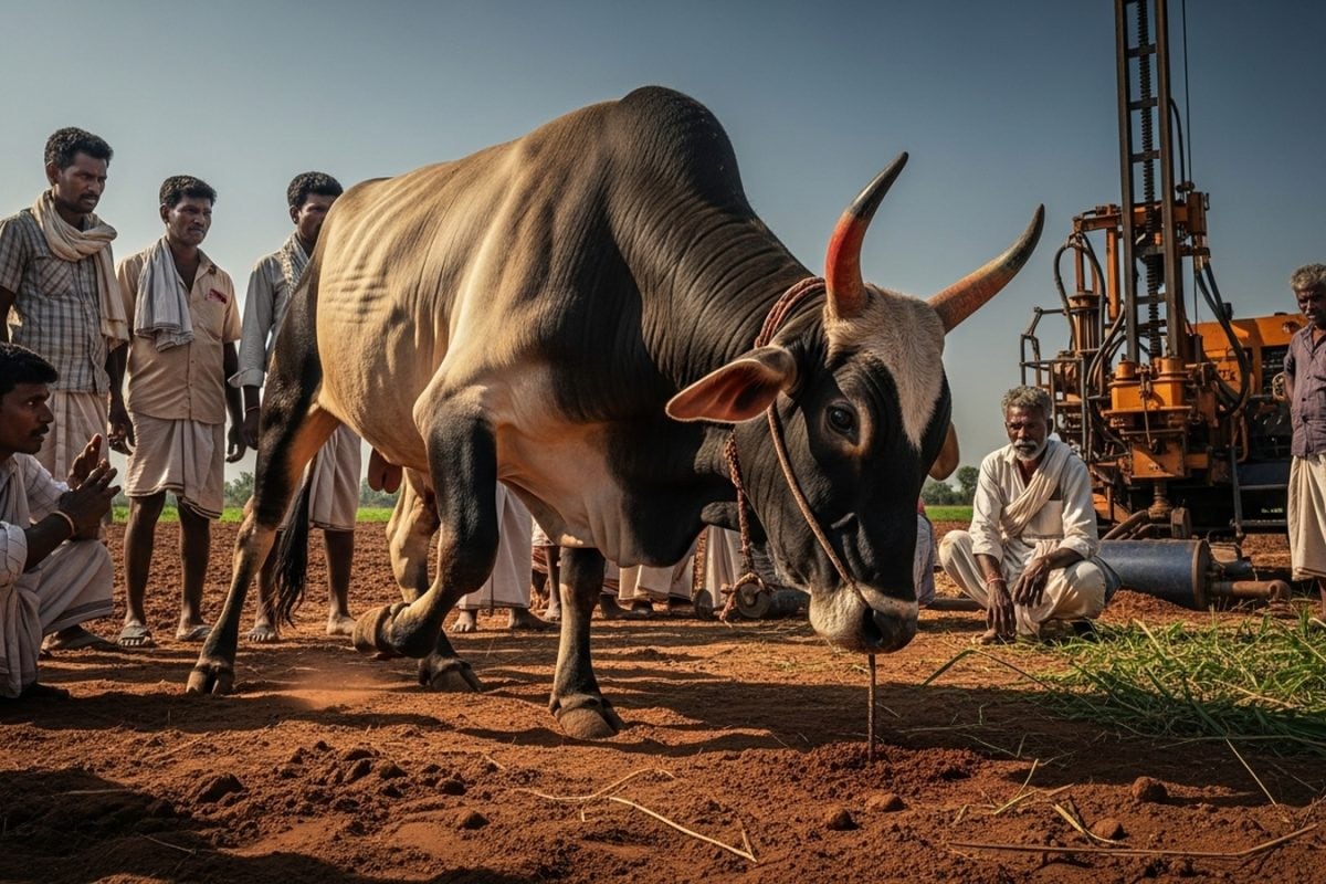 Miracle or mystery? This bull’s strange way of ‘blessing’ farmers has ...