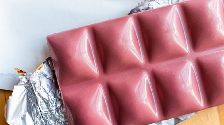 Ruby chocolate is the perfect treat for fruit lovers