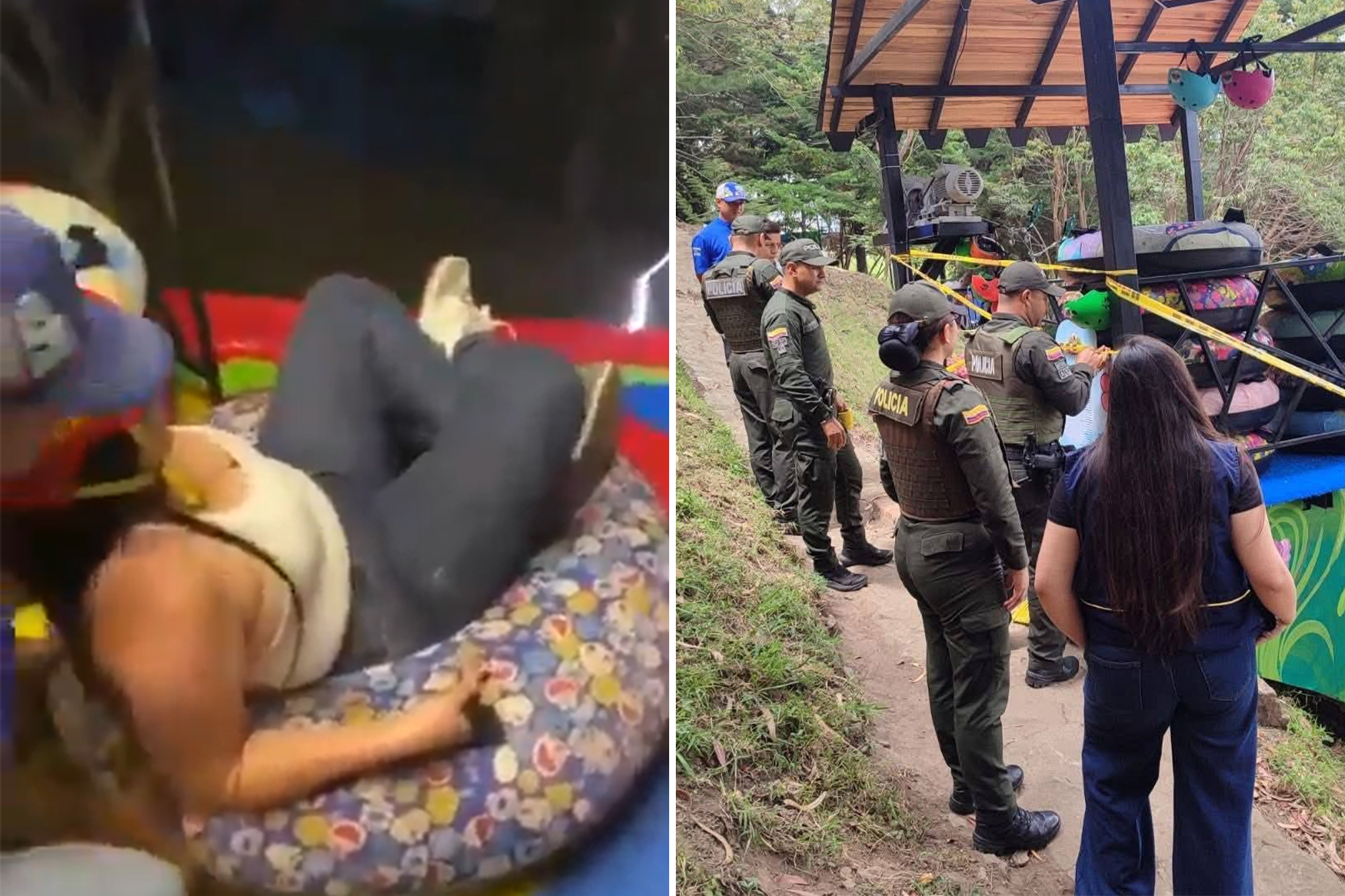 Mom 'afraid' to go down giant theme park slide dies after falling 15 ...