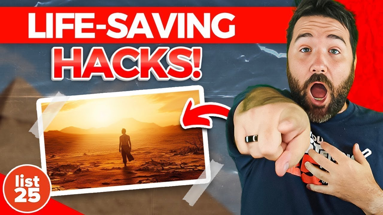 25 life-saving hacks everyone should know for emergencies