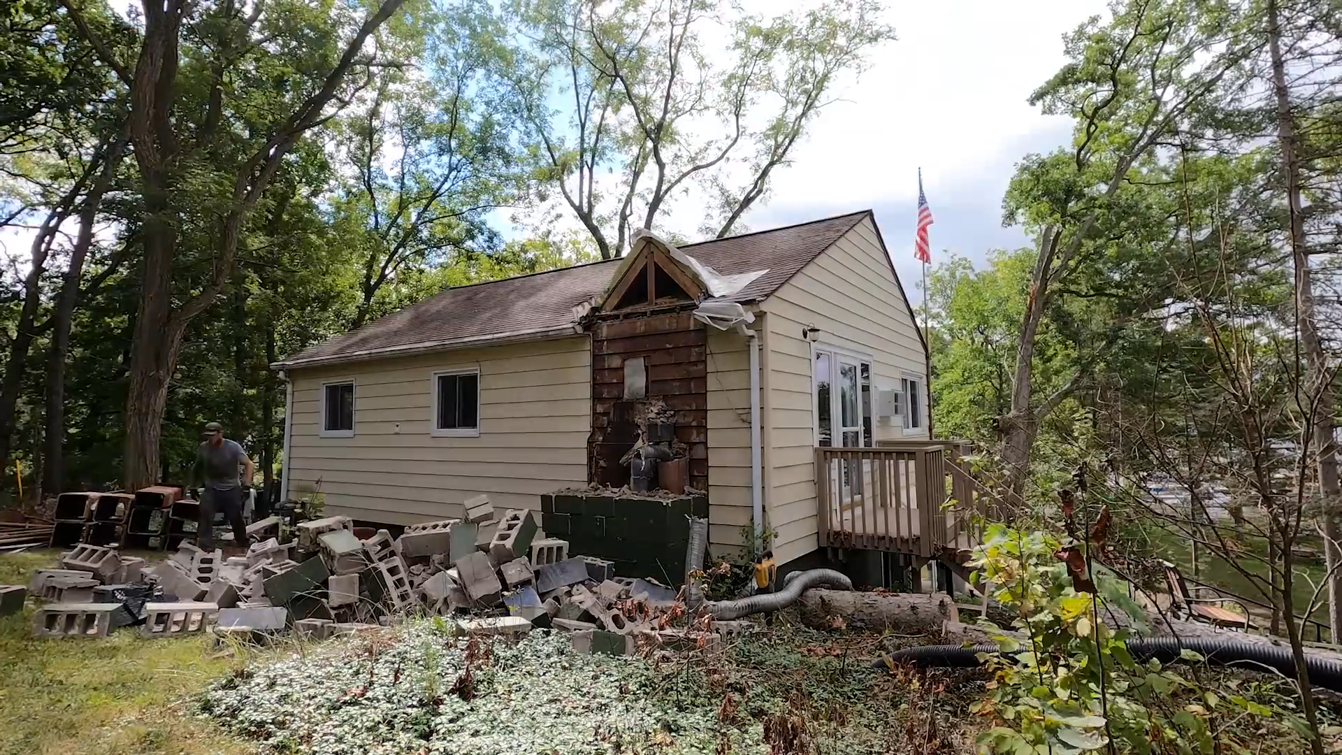 We bought a 1940s cottage... it's not good