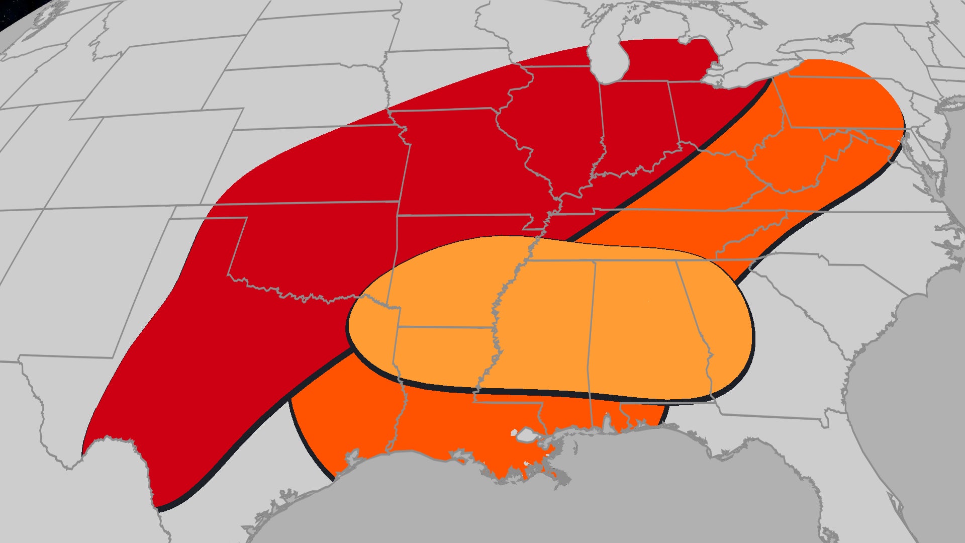 More severe weather targets same areas as last week
