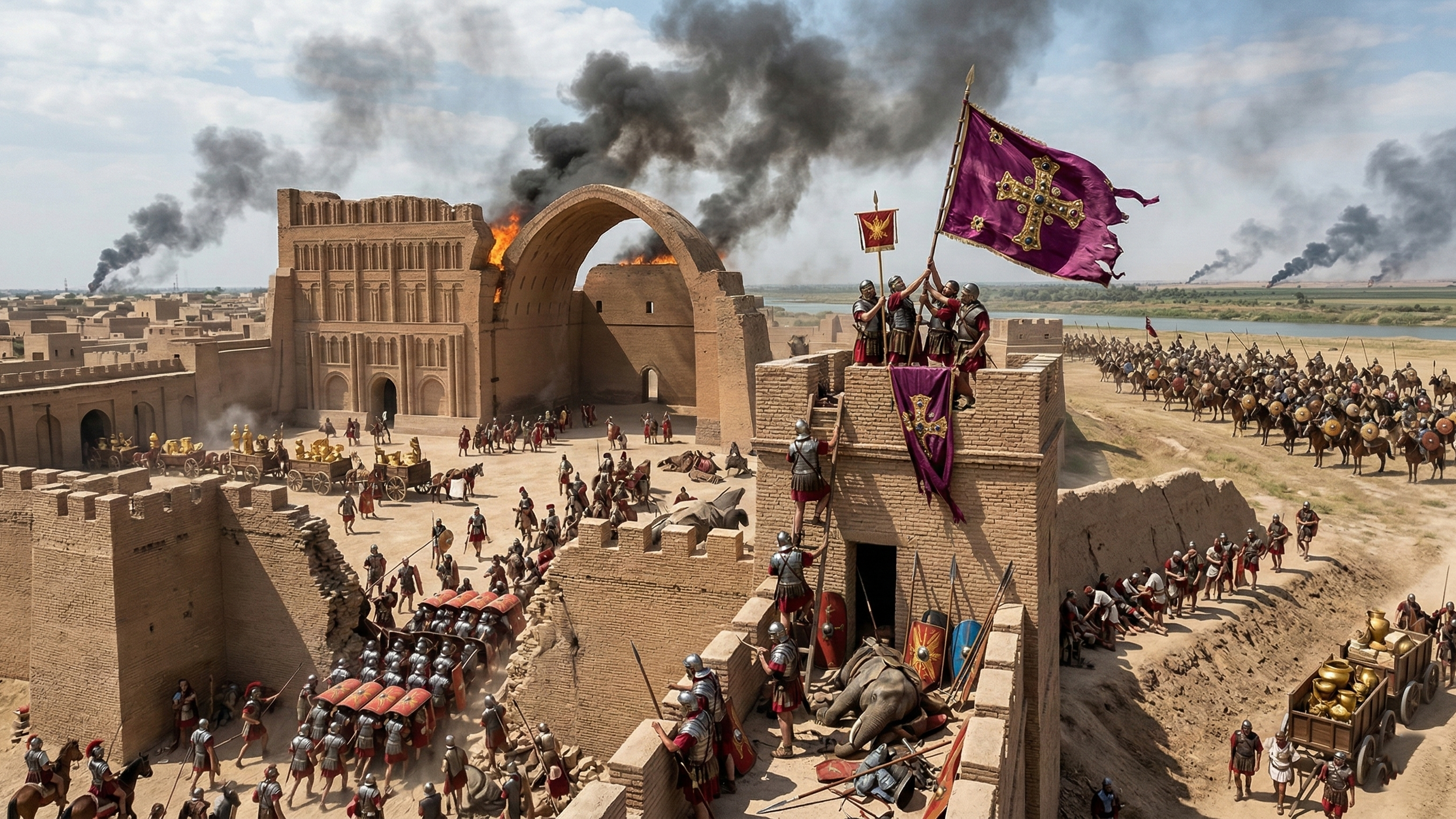 How Rome captured the Persian capital - yet never won the war