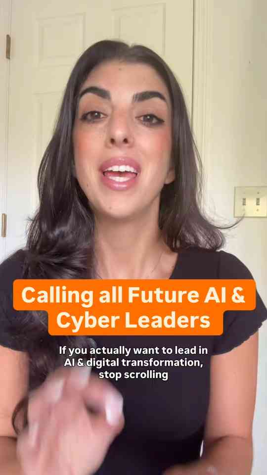 Future AI and cybersecurity leadership opportunities