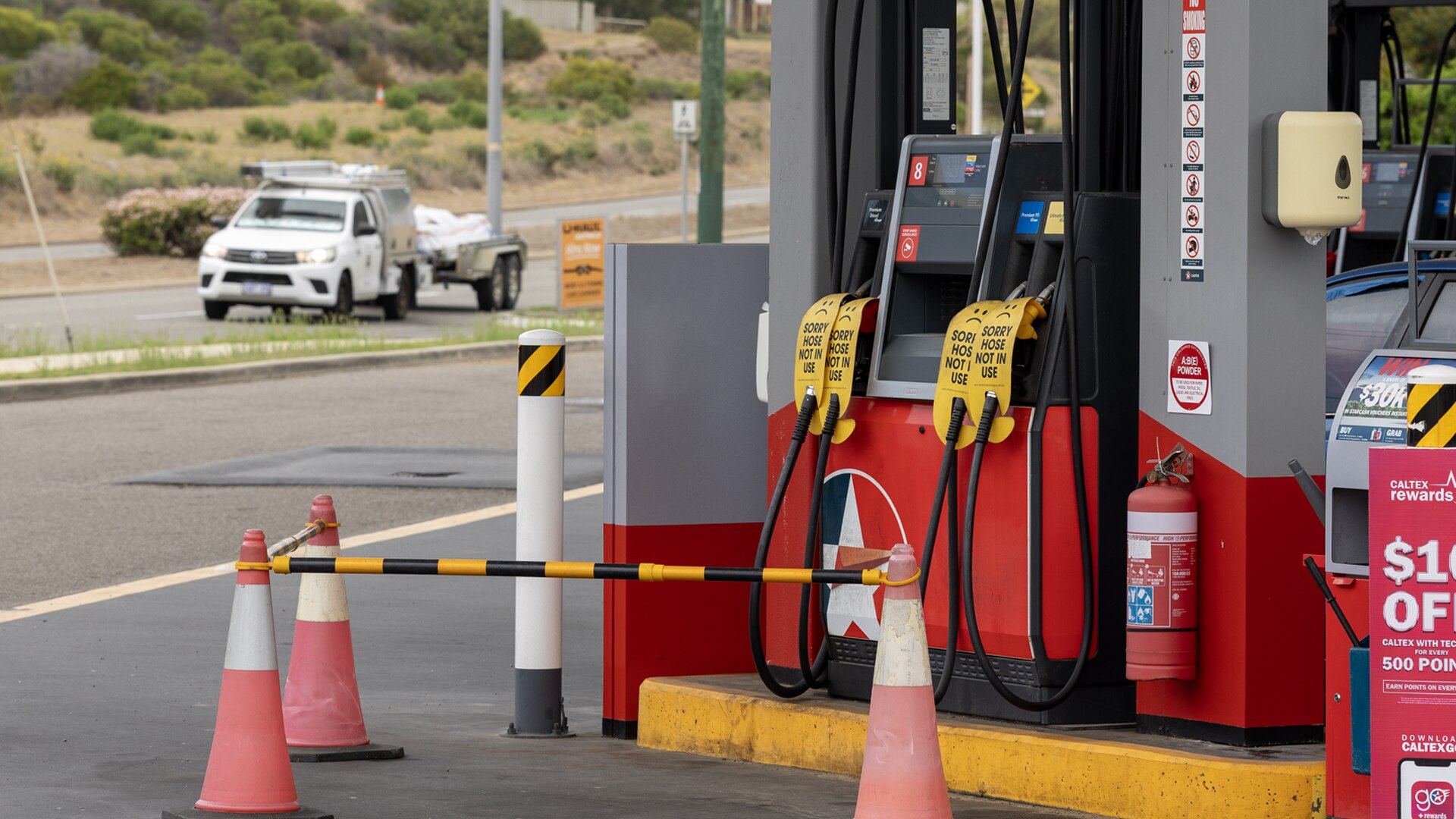 Emergency services prioritised as some regional petrol stations ration fuel