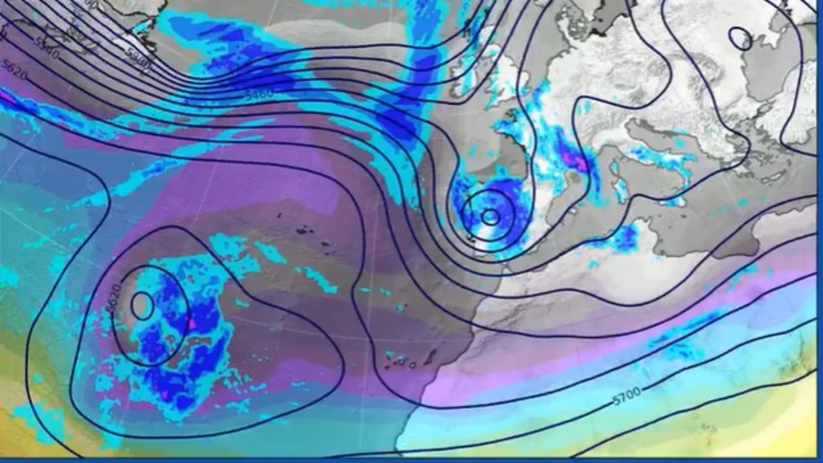 La AEMET alerta de una nueva DANA que dejará lluvias generalizadas ...