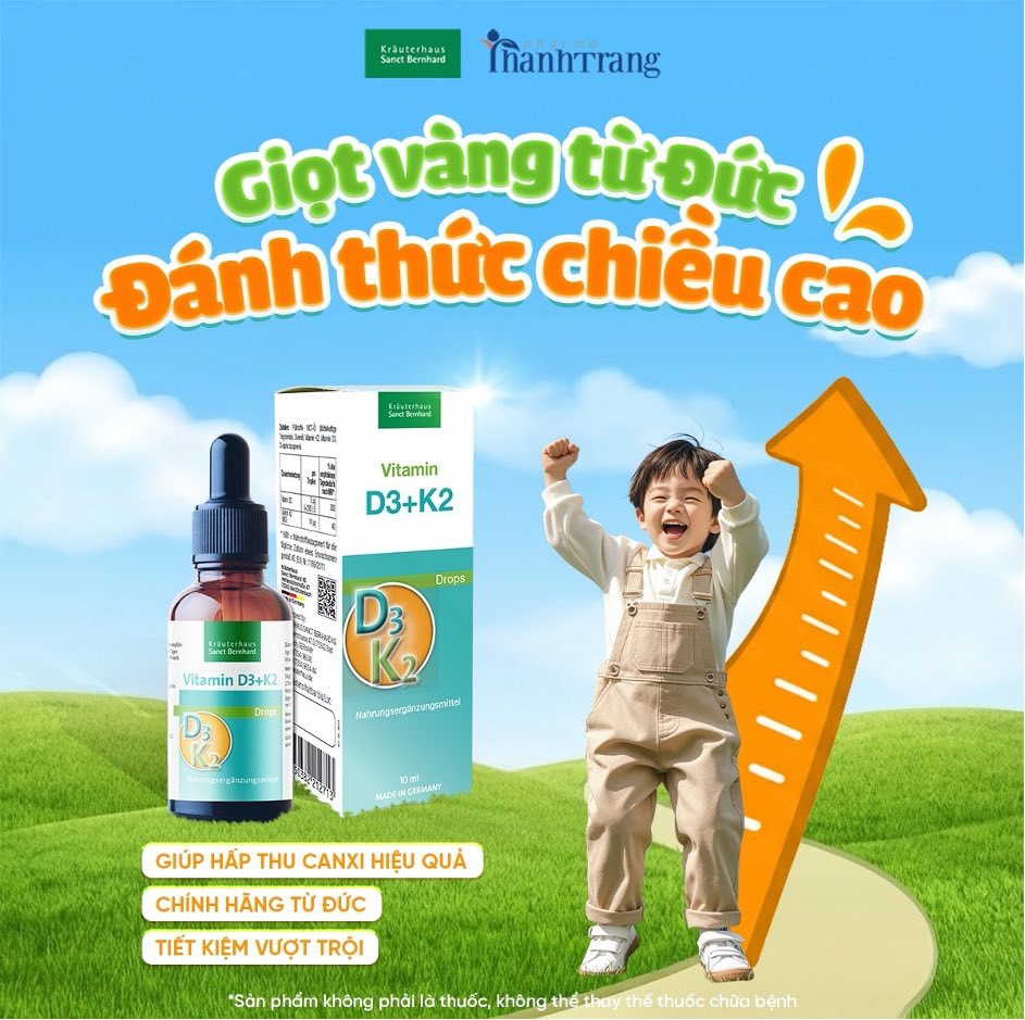 Vì sao trẻ bổ sung canxi nhưng vẫn bị chậm phát triển chiều cao?