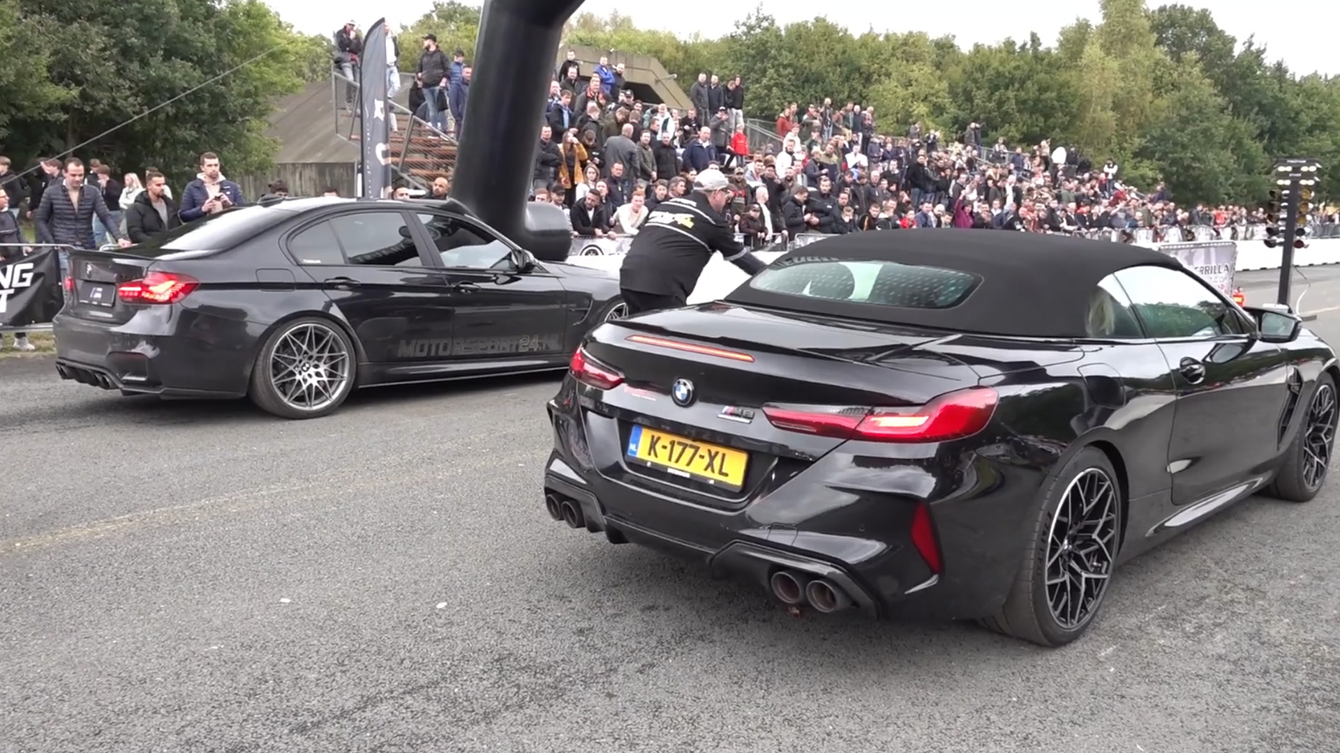 BMW-Monster im Drag Race: M8 Competition vs. M3