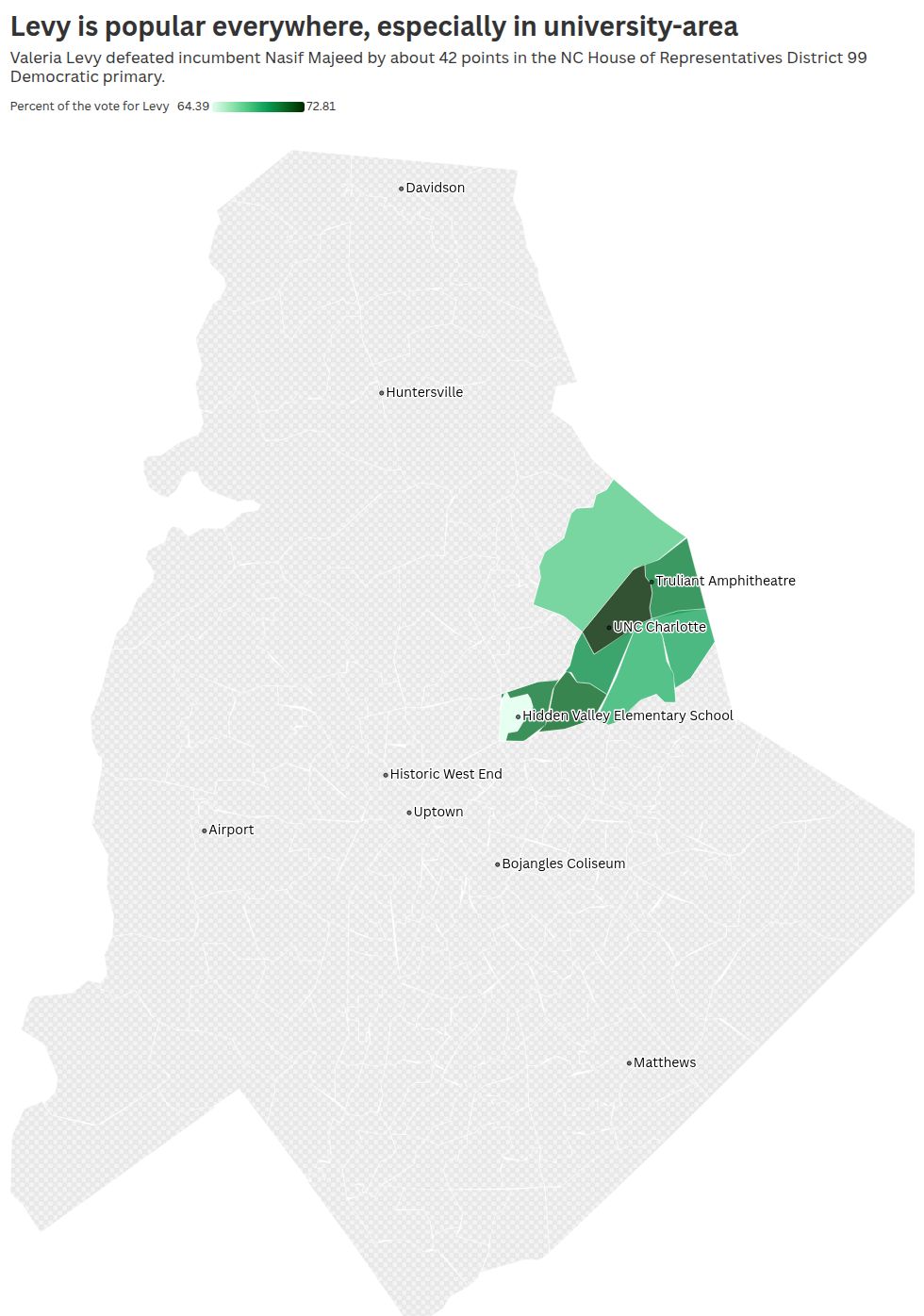 4 Maps Show How Charlotte S 2026 Primary Upsets And McFadden S Win