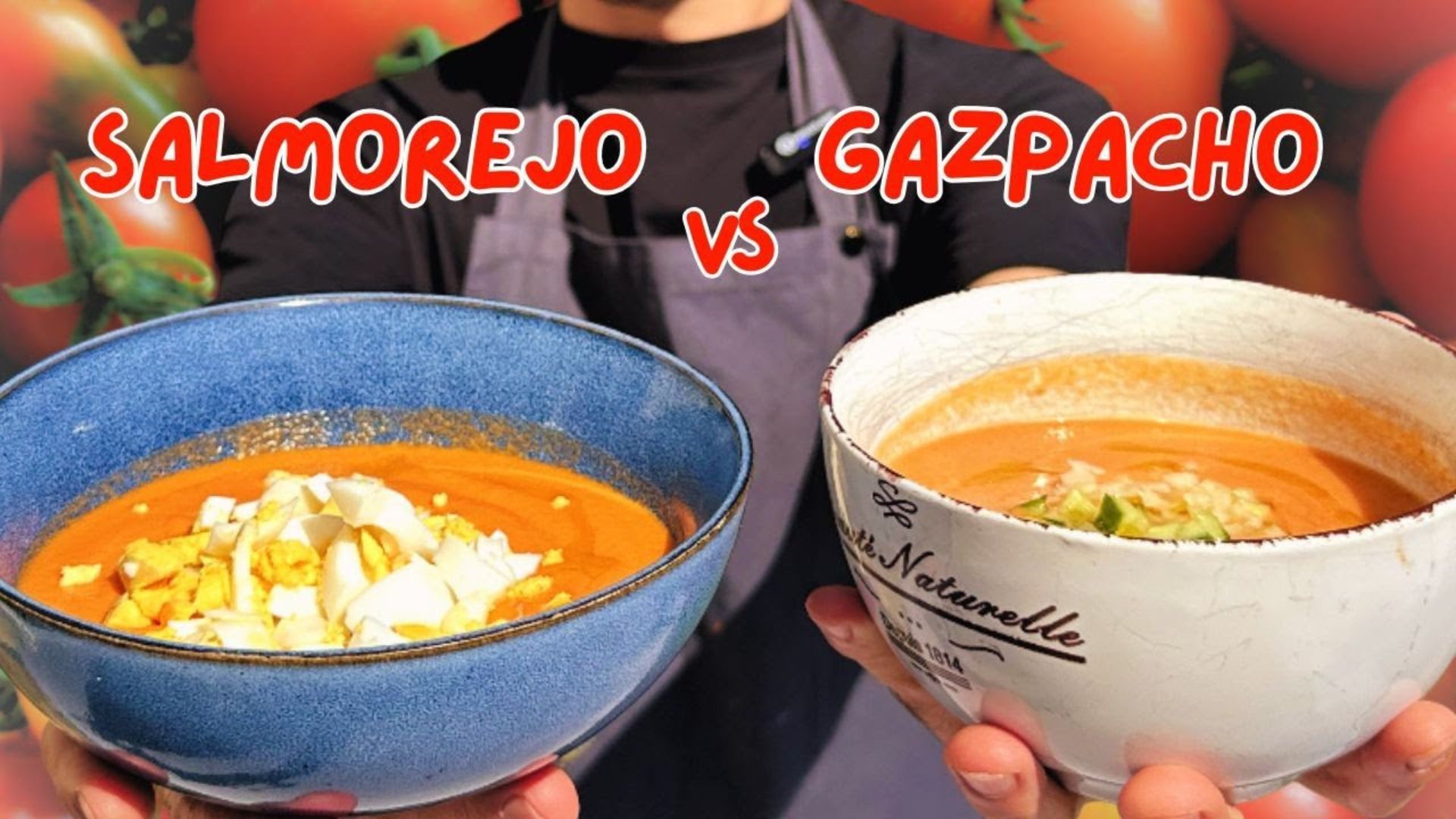 How to make gazpacho and salmorejo Spanish cold soups