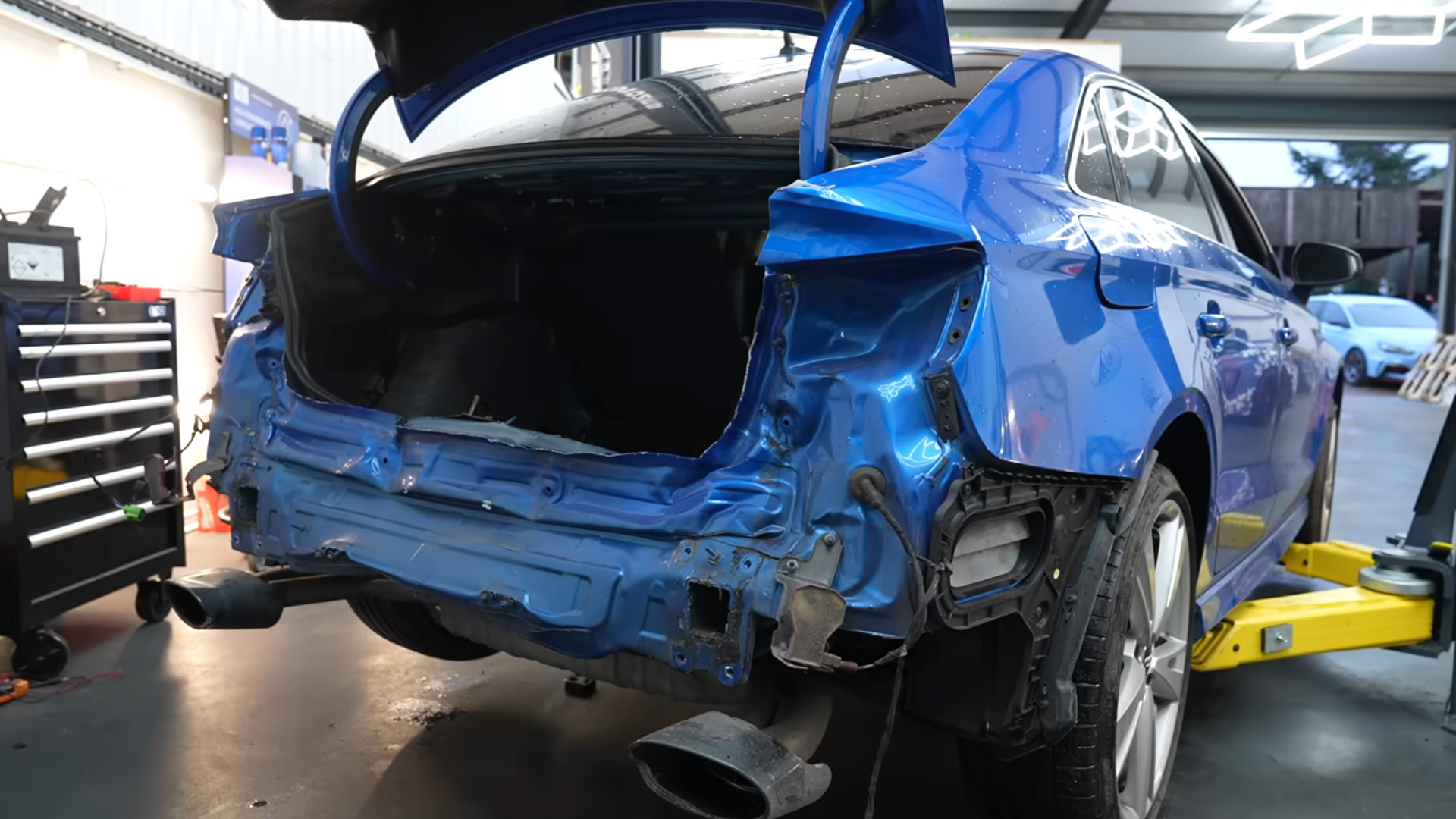 Restoring a Wrecked Audi RS3 for a Long Distance Roadtrip