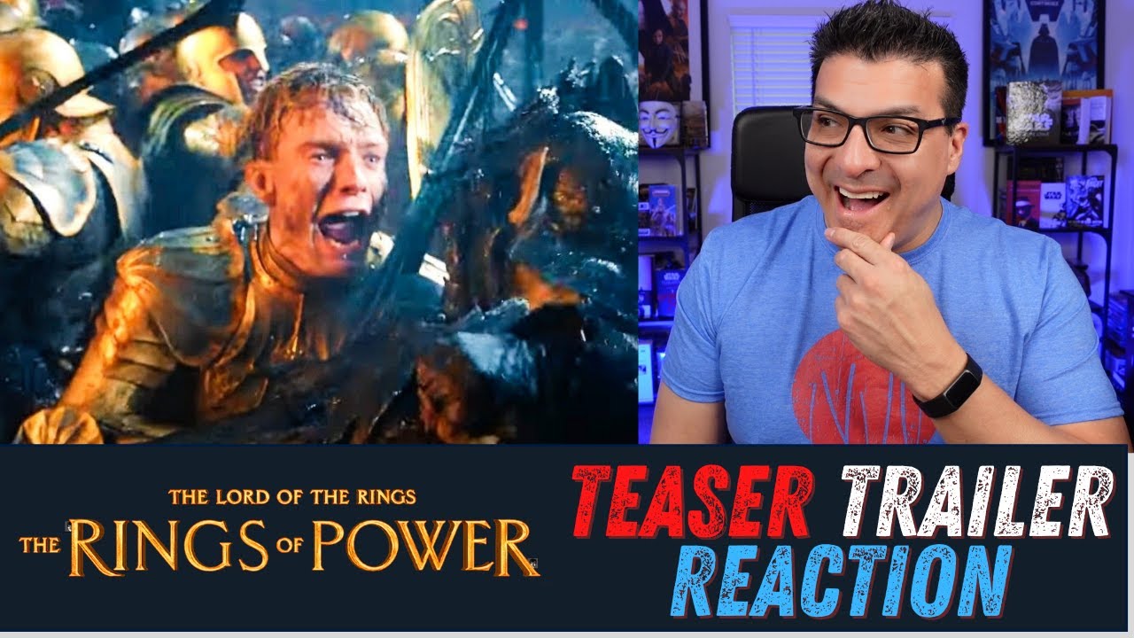 LOTR: The Rings of Power teaser trailer reaction! (Lord of the Rings ...