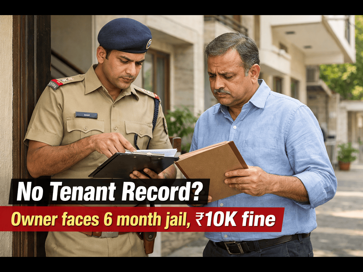 New tenancy rules: 6 months jail, Rs 10,000 fine if homeowners fail to ...