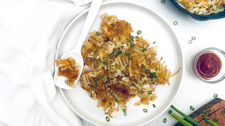 Diner-style crispy hash browns recipe