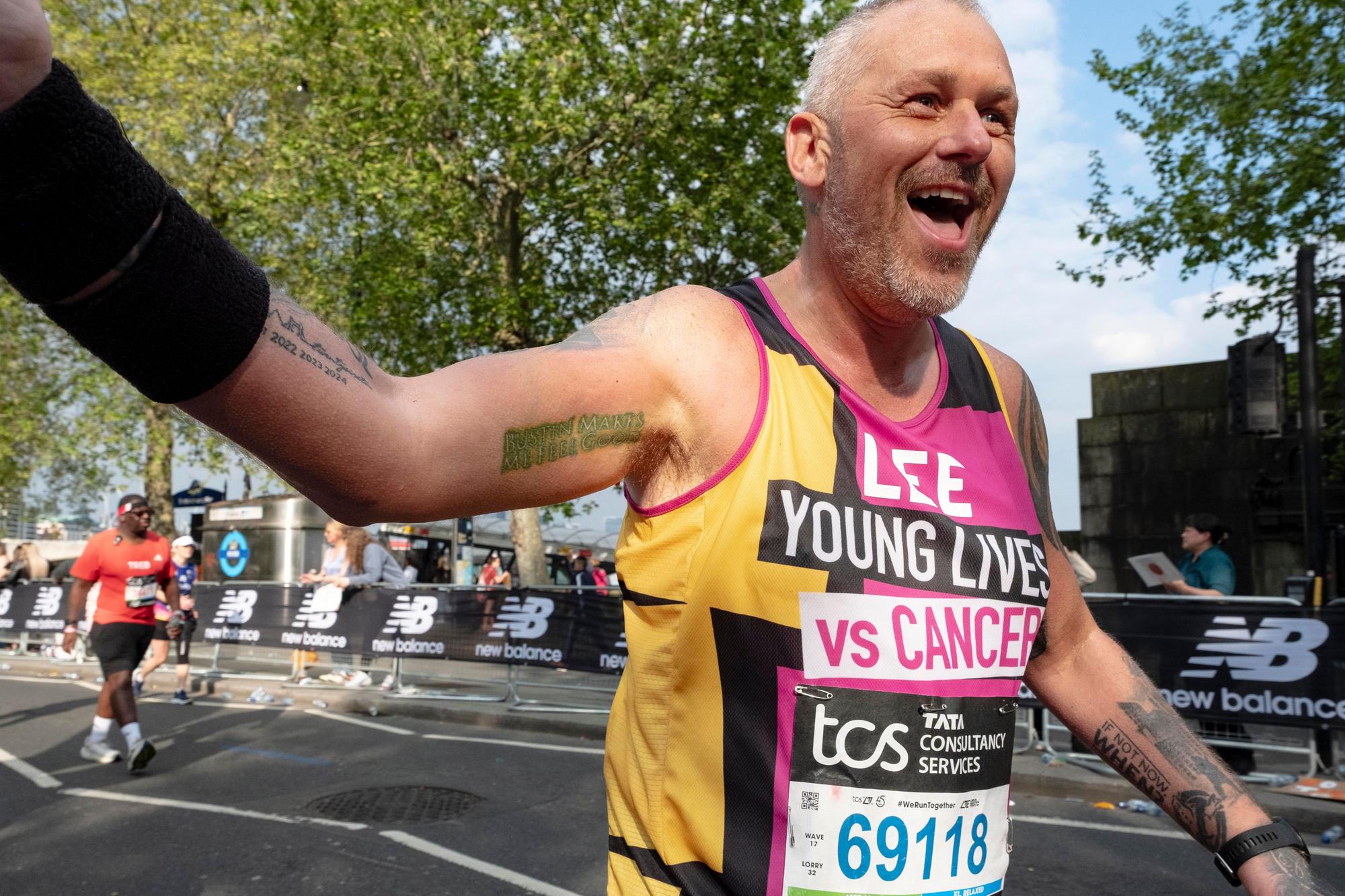 Local person takes on the 2026 London Marathon challenge for Children ...
