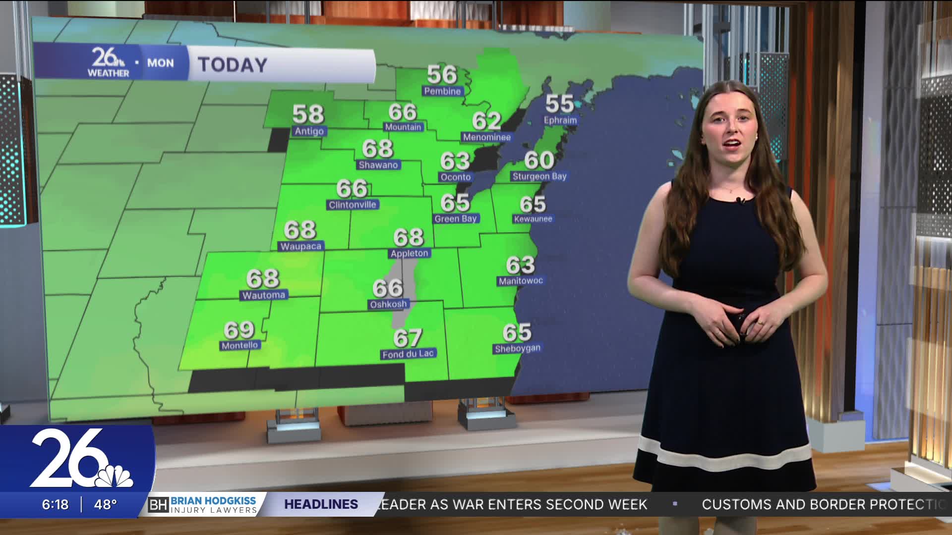 Record warmth then winter weather
