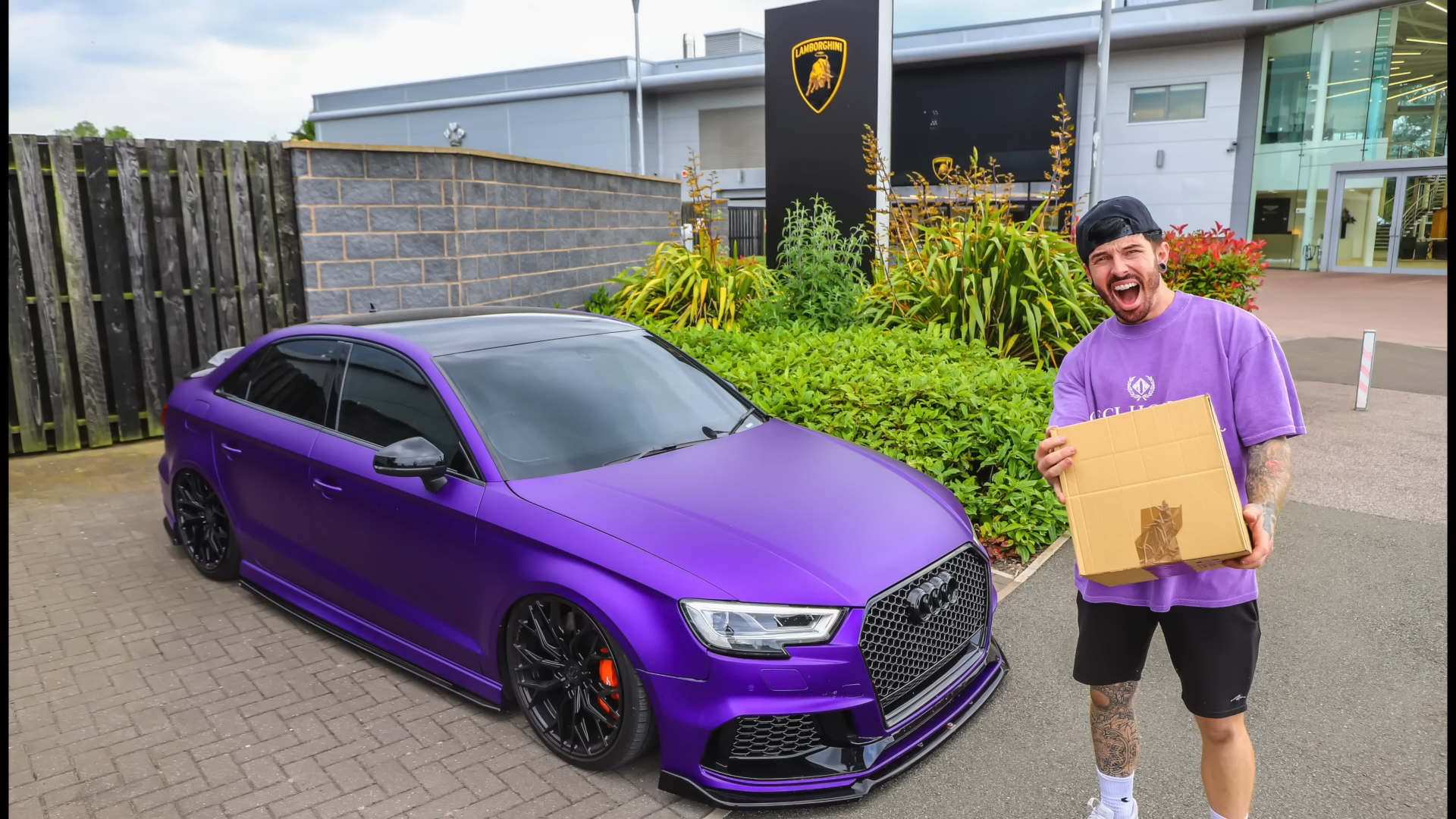 What happens when you put Lamborghini parts on Audi