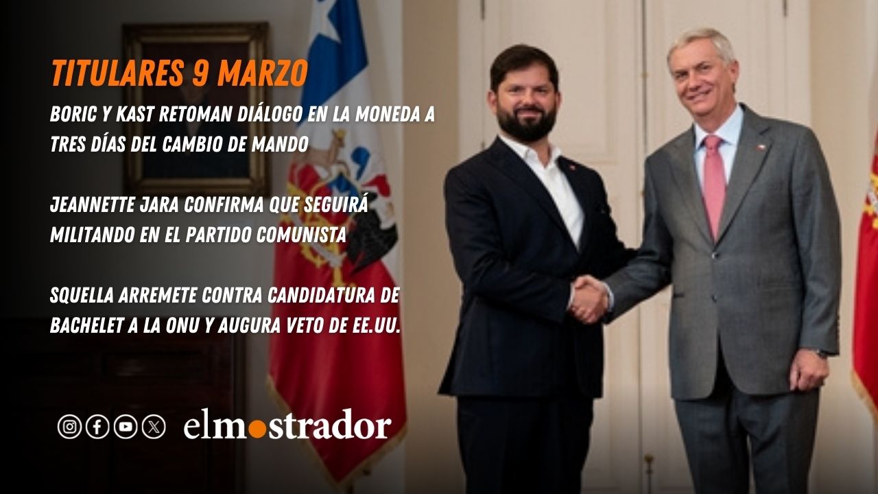 Boric y Kast retoman diálogo en La Moneda a tres días del cambio de mando