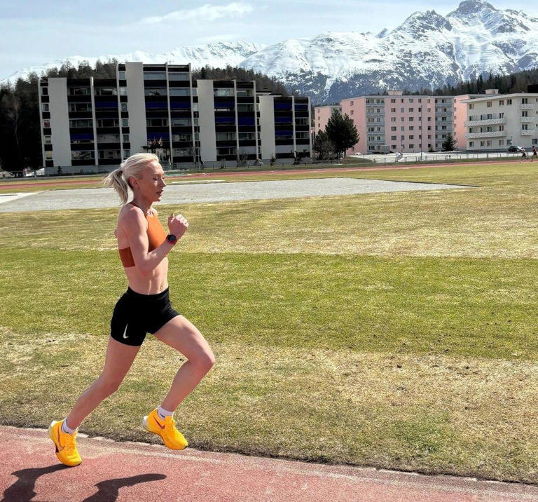 Baby 'Bubs' on board for Sheffield athlete's top-10 run in Florida