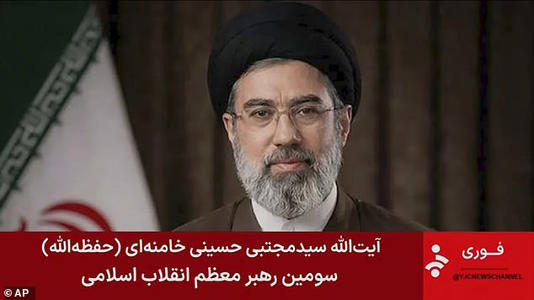Authorities in Iran announced Mojtaba Khamenei, the late Ayatollah's second son, as Iran's new Supreme Leader on Sunday