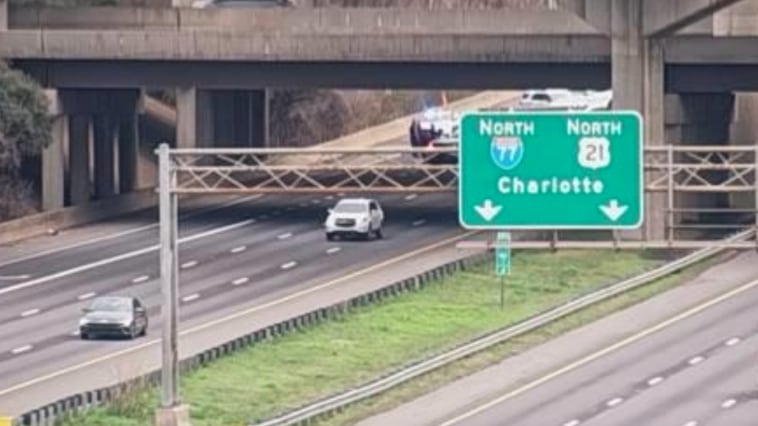 All lanes reopened on I-77 due after emergency response in south Charlotte