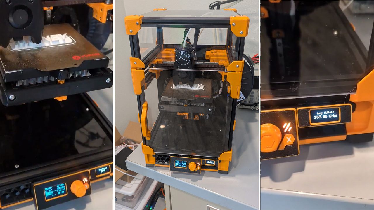 3D printer that can mine Bitcoin uses excess heat for temperature control