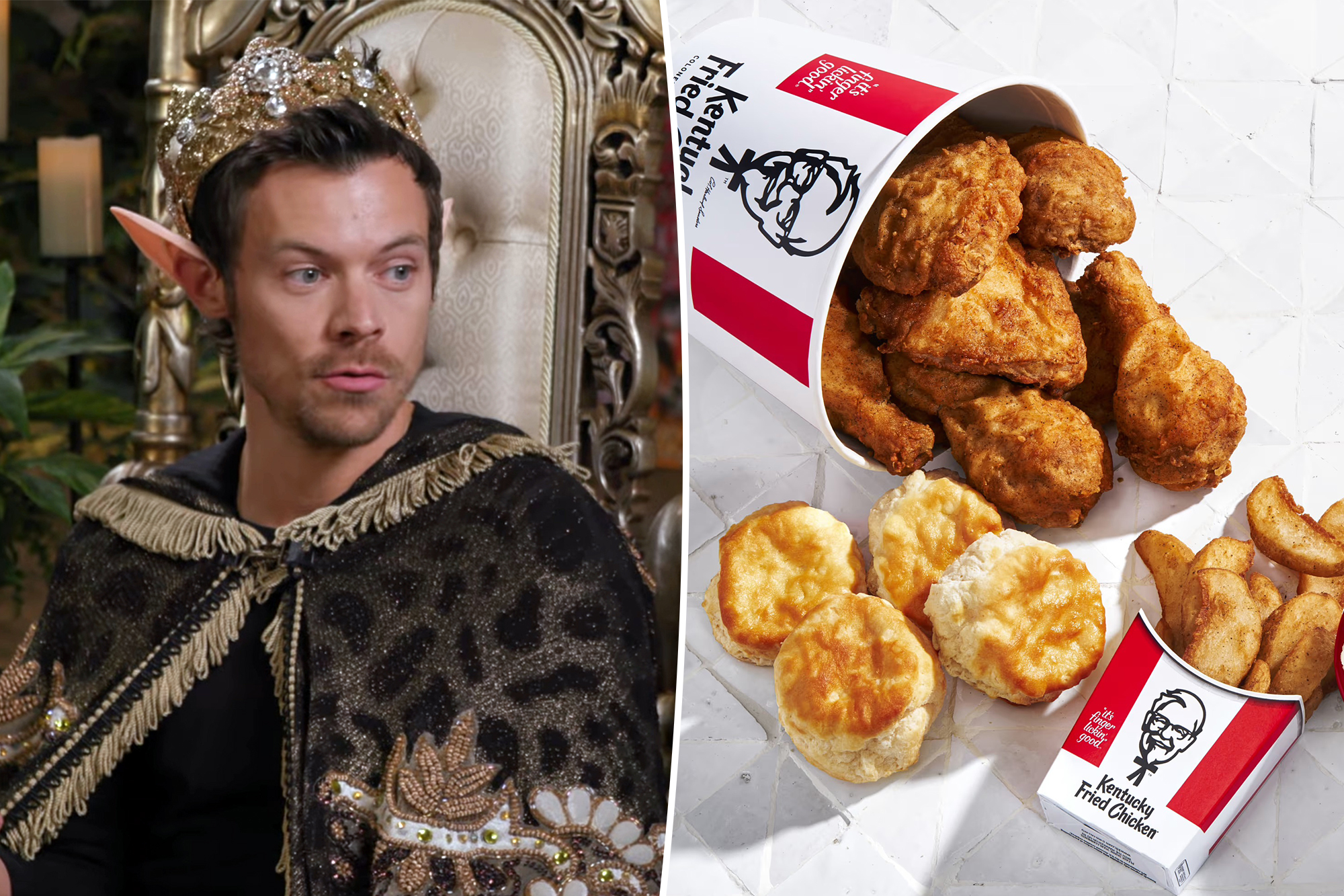 Harry Styles shared his messy, ridiculous 'boy dinner' habit — and now ...