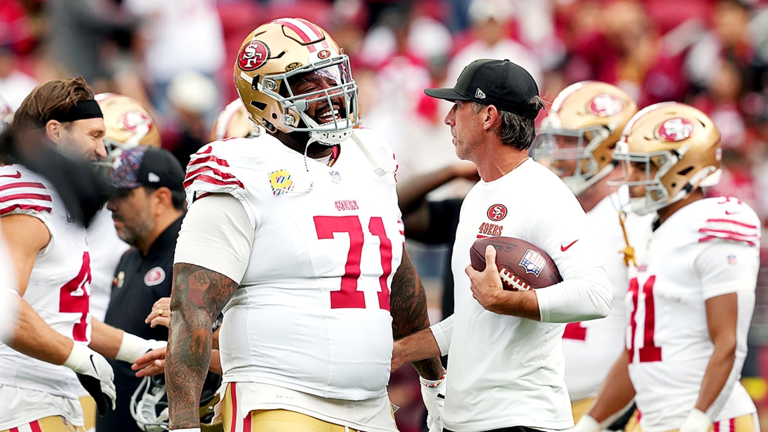 49ers target offensive line in latest 2026 NFL mock drafts amid ...