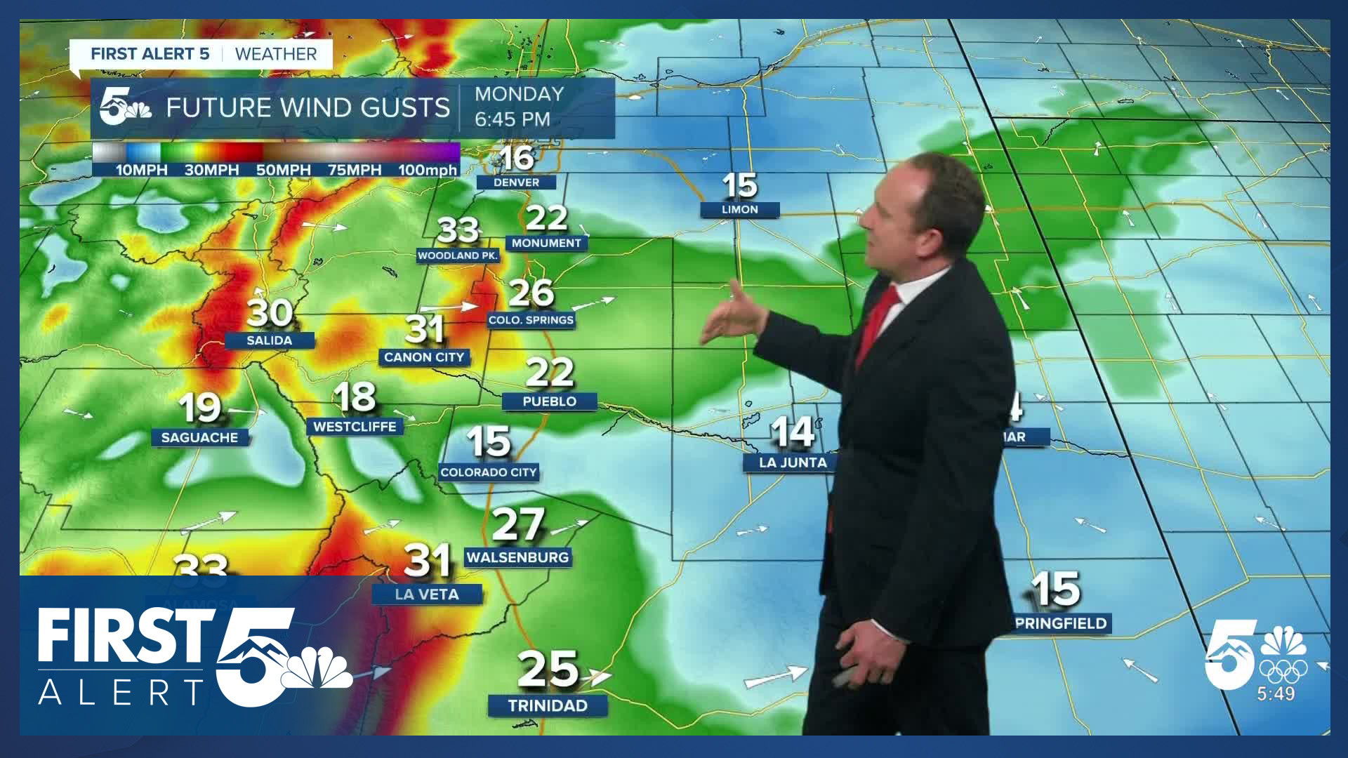 Work week begins warm, dry and gusty as Red Flag Warnings return to ...