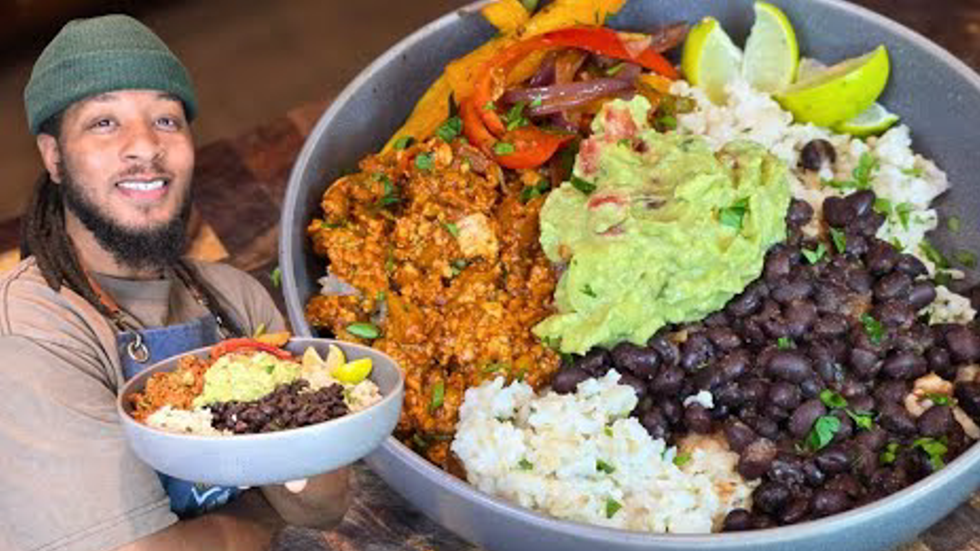 Better than Chipotle spicy sofritas burrito bowl