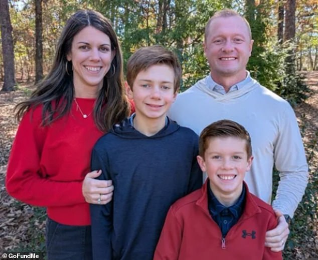 He shares two young sons with his wife, who also teaches at the school 