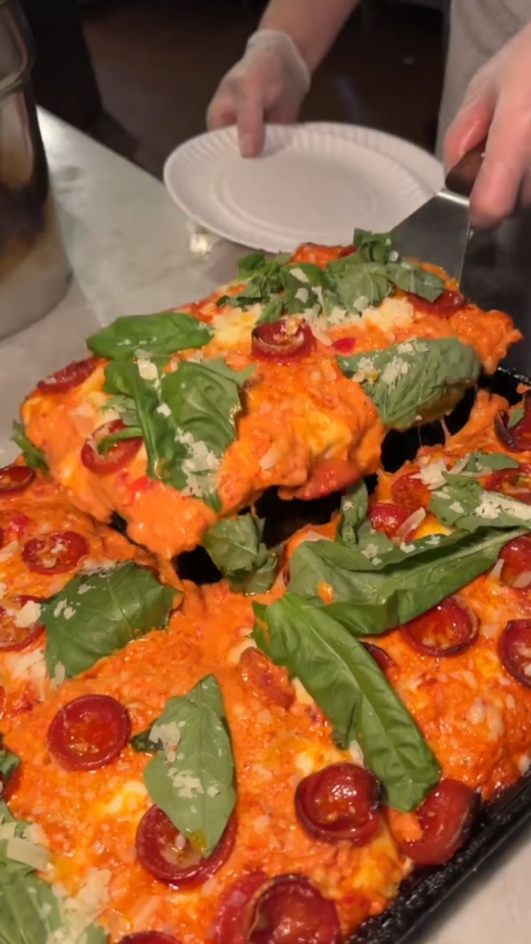 Devouring every slice at Artichoke Pizza NYC