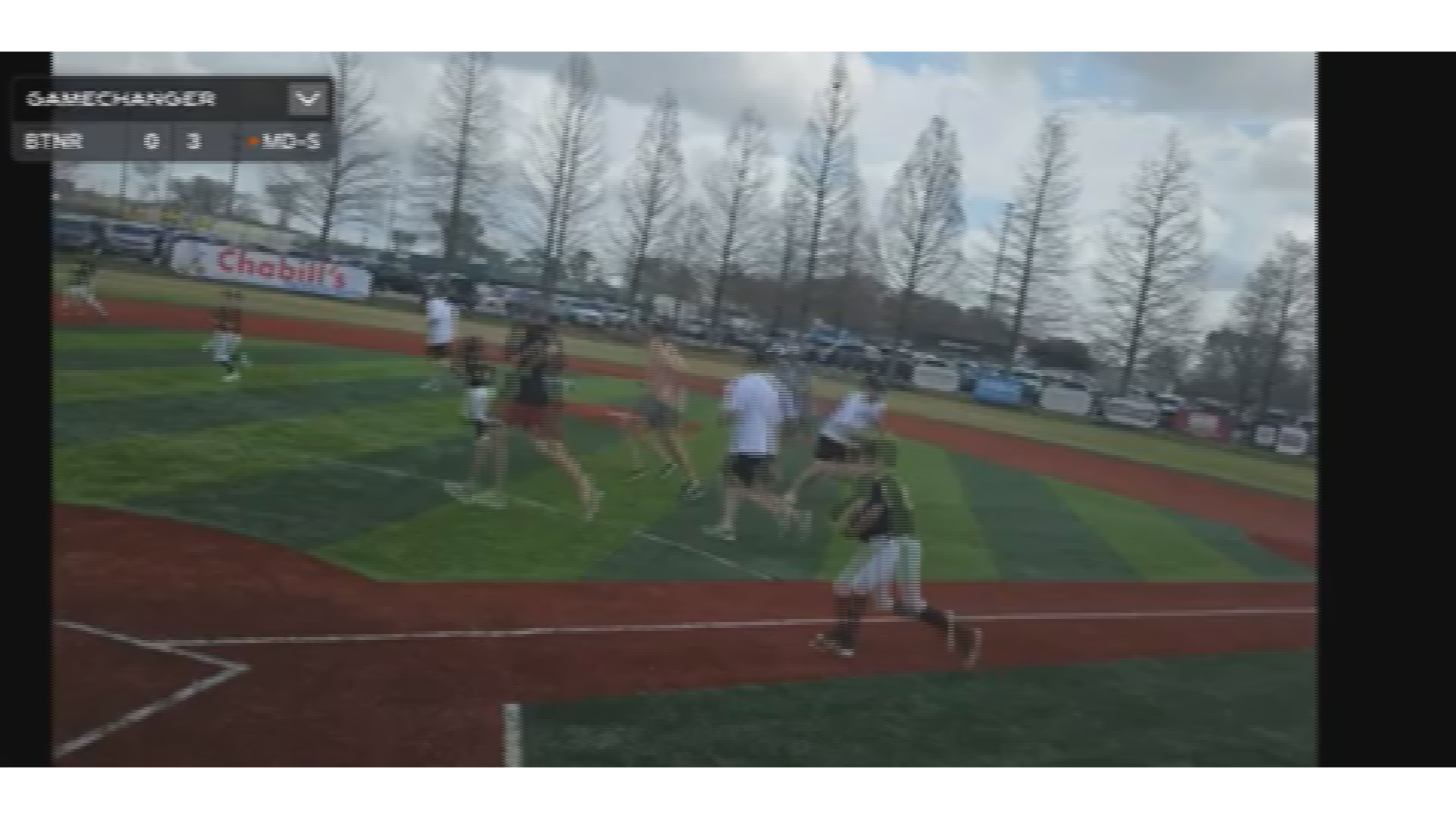 Video shows little league baseball team and coaches running after shots ...