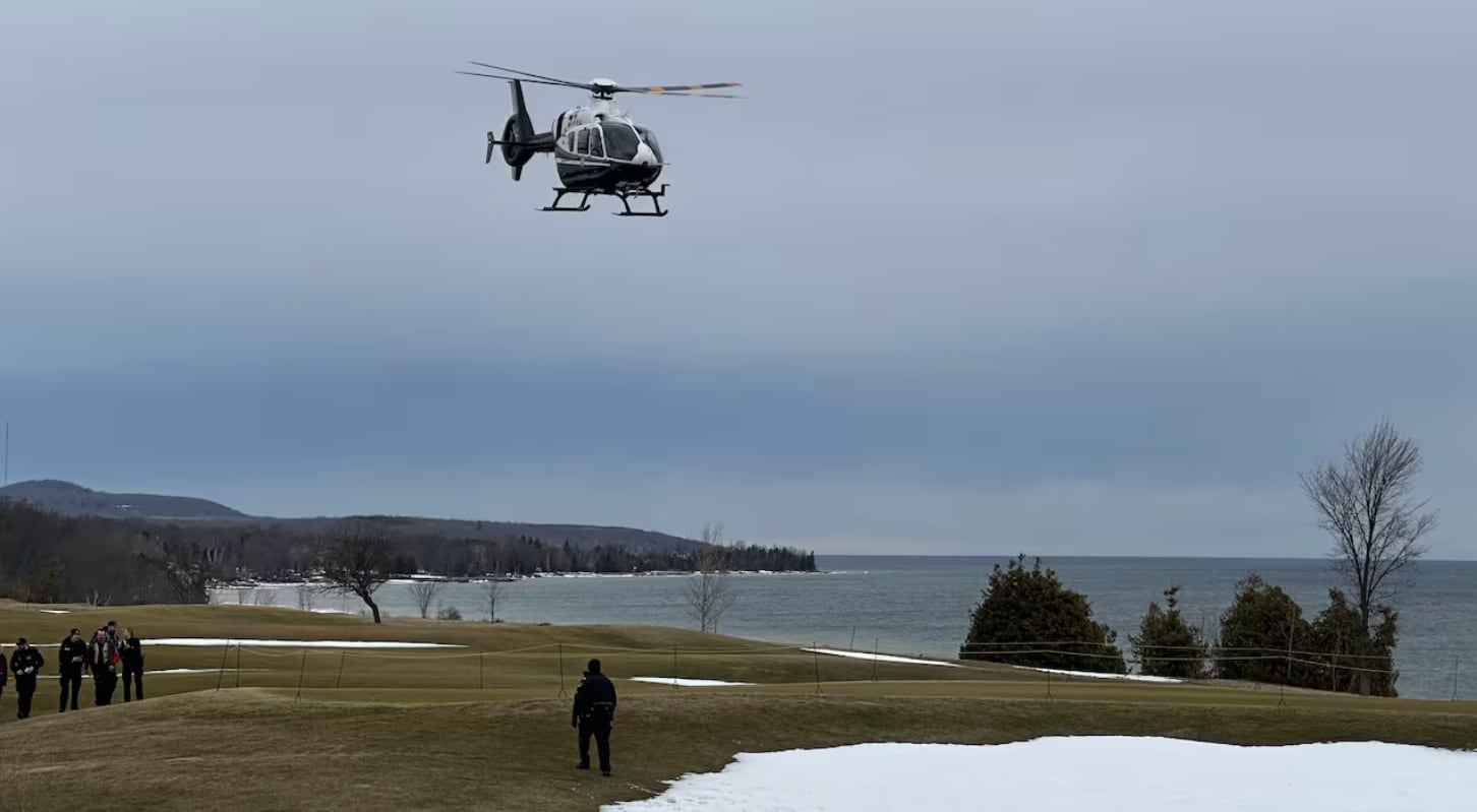 People stranded in frigid waters after ice shelf breaks loose