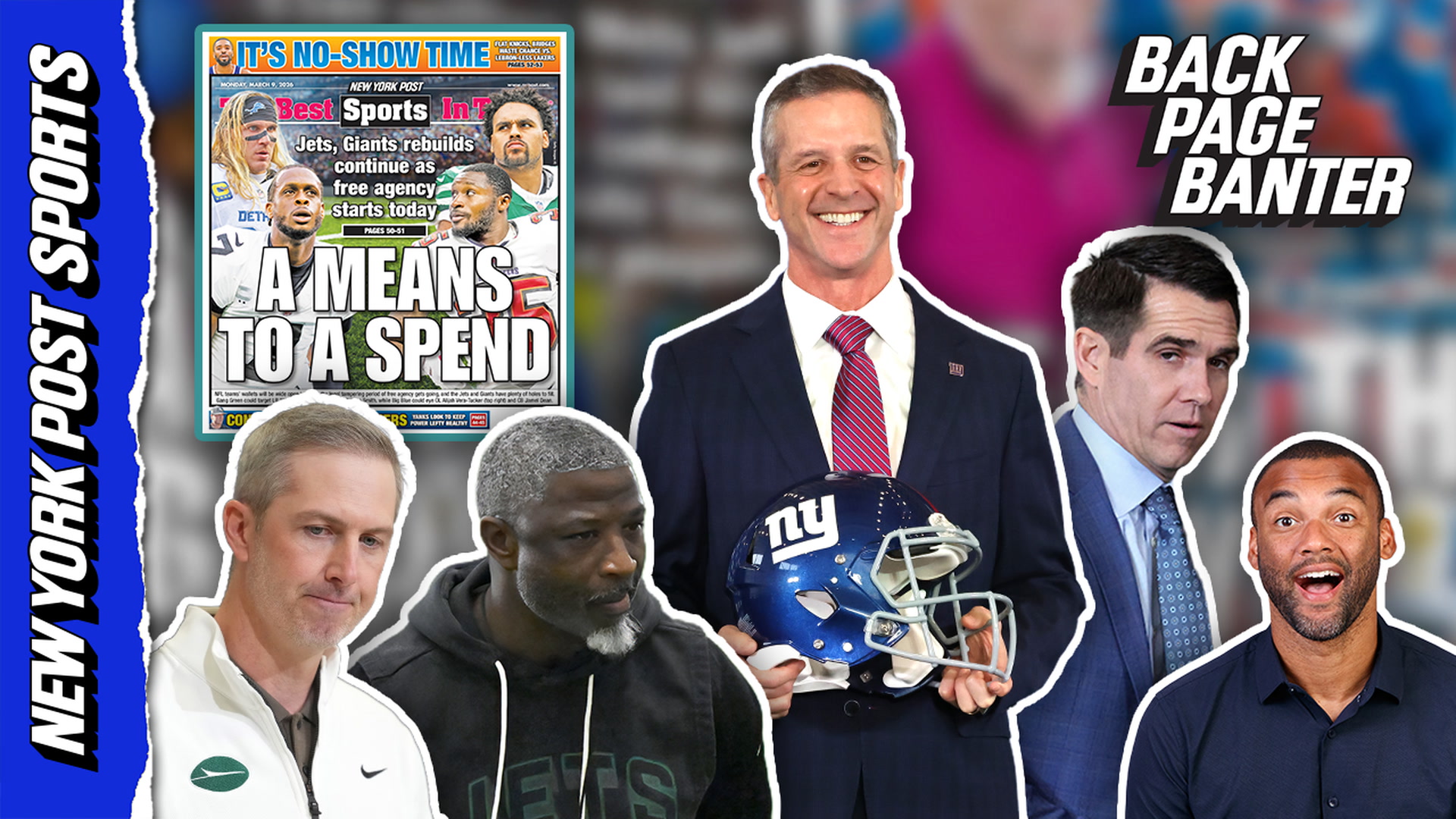 Giants, Jets must be aggressive in NFL's 'legal tampering' period ...