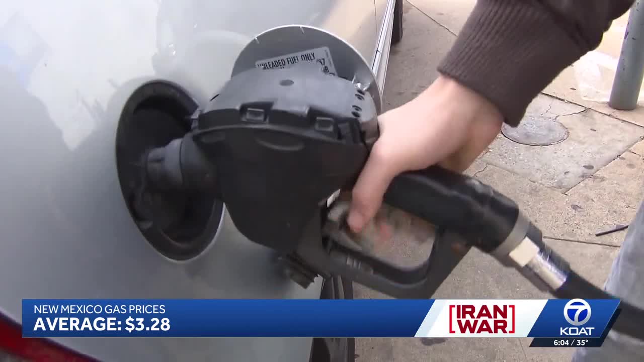 Gas prices soar in New Mexico amid Iran war
