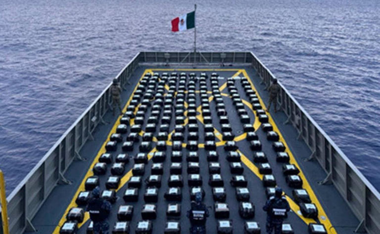 Incautación de cocaína en Acapulco. 09 de marzo de 2026. Foto: Especial