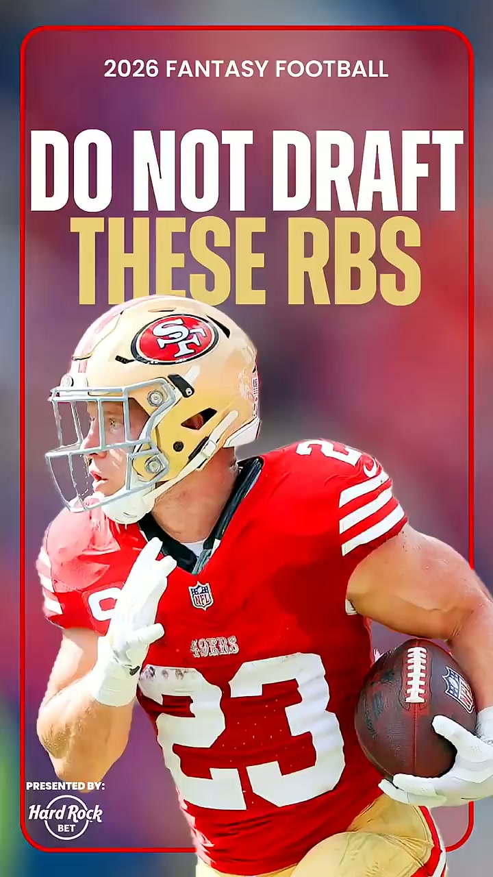 Way too early do not draft list at running back! #shorts