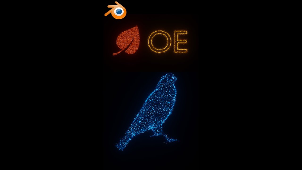 Particles from an object in Blender