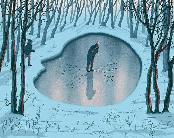 35 clever illustrations that might make you stop and think