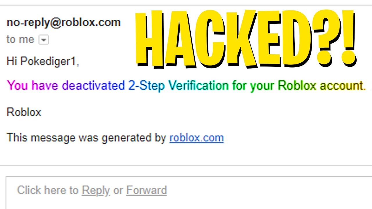 My Official Roblox Account Has Finally Been Breached By Hackers