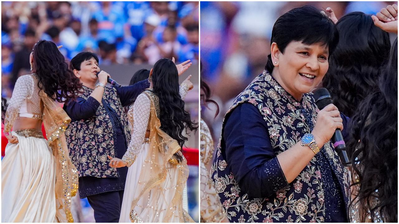 In photos ICC T20 World Cup 2026 final Garba Queen Falguni Pathak ...