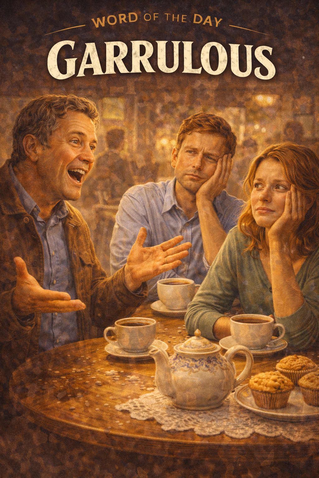 Word of the day: Garrulous