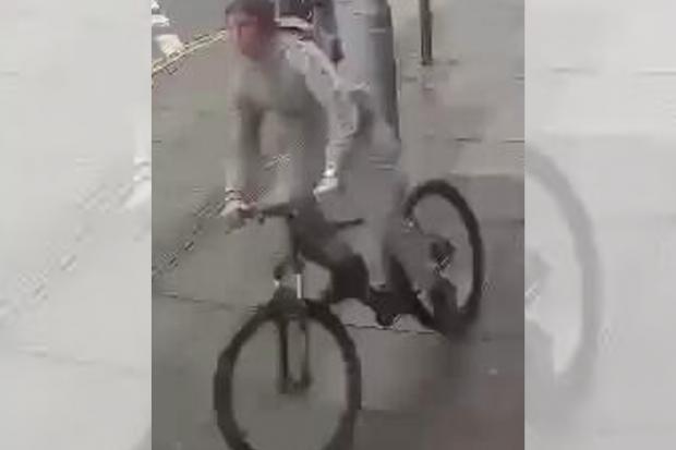 Woman in her 70s seriously injured after crash with bicycle