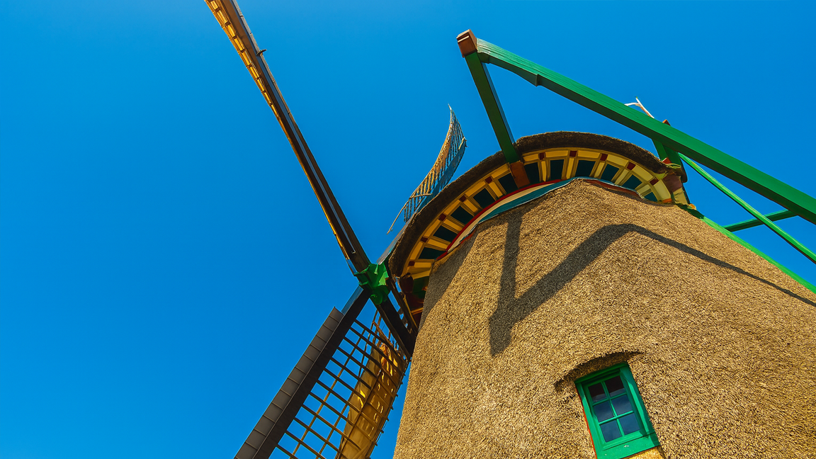 Why are these Dutch windmills so famous?