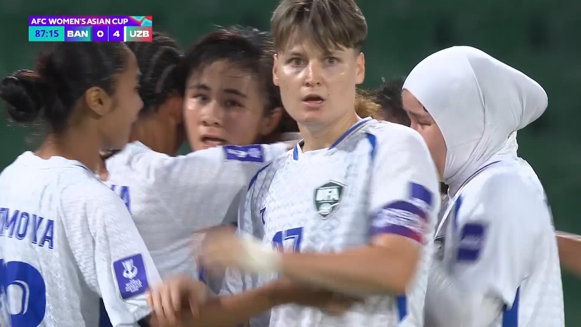 Uzbekistan blank Bangladesh 4-0, on the verge of reaching knockout ...