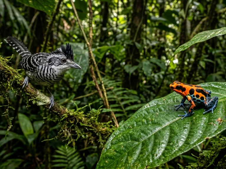 The strange performances animals use when they realize a predator is on ...